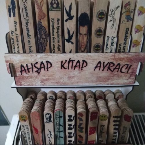 Standlı Kitap Ayracı 500lü