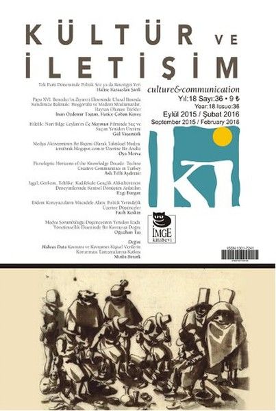 Kültür ve İletişim Eylül 2015  Şubat 2016 Sayı36