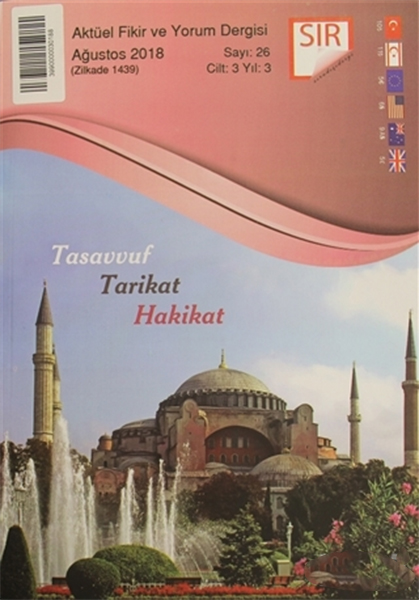 SIR  Aktüel Fikir ve Yorum Dergisi  Ağustos 2018  Sayı26