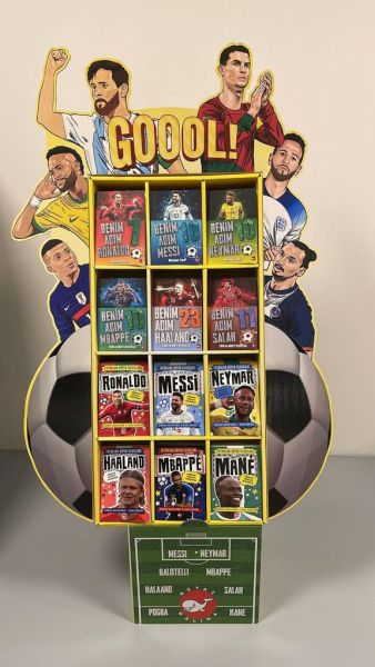 Futbolcu Standı 24 Çeşit  250 Adet