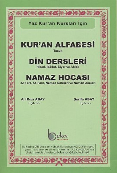 Yaz Kuran Kursları İçin Kuran Alfabesi  Din Dersleri  Namaz Hocası