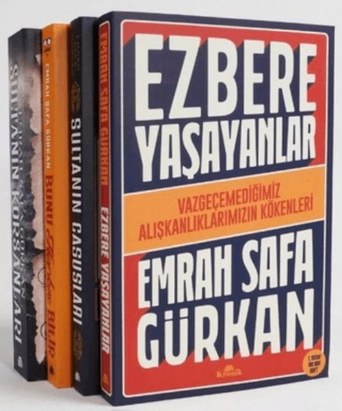 Emrah Safa Gürkan Seti 4 Kitap