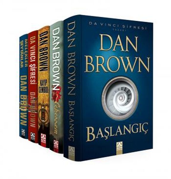 Dan Brown Seti  Robert Langdon Serisi 5 Kitap Takım
