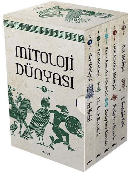 Maya Mitolojik Kitaplar Seti 3  5 Kitap Takım