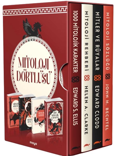 Maya Mitoloji Dörtlüsü Seti  4 Kitap Takım