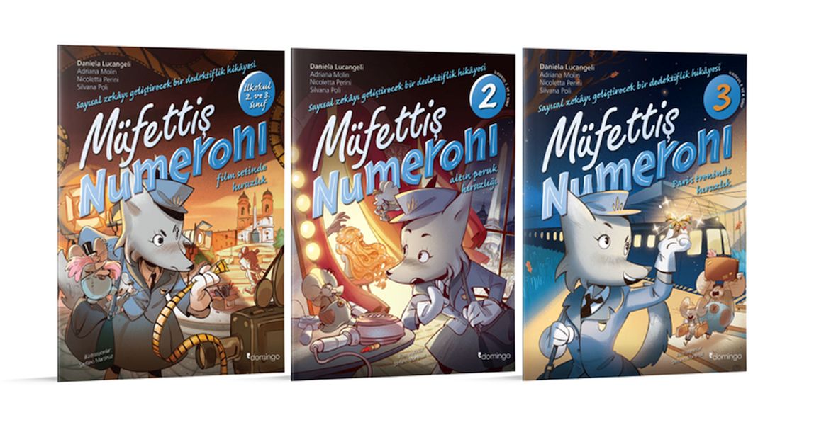 Müfettiş Numeroni Seti 3 Kitap