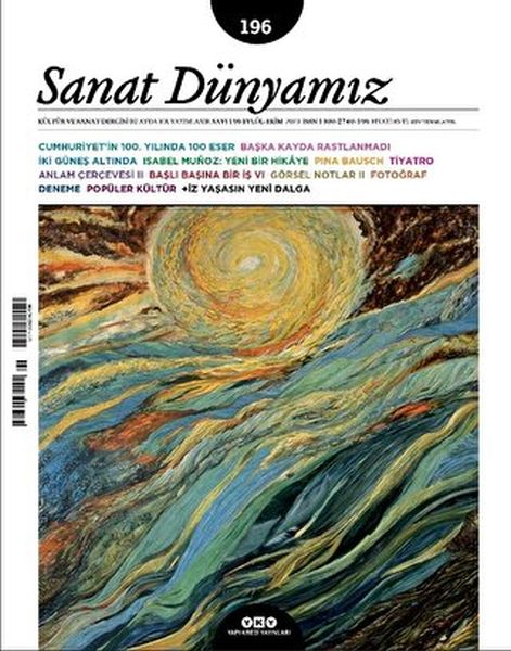 Sanat Dünyamız 196  Eylül – Ekim 2023