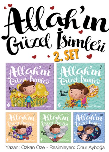 Allahın Güzel İsimleri Seti 2 5 Kitap