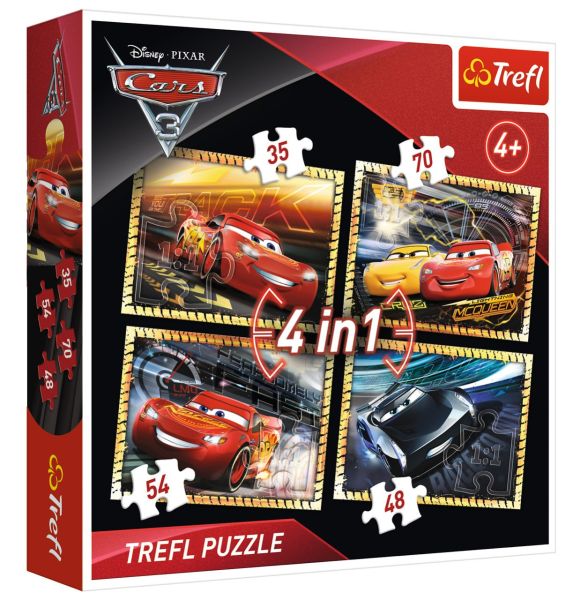 Cars 3 Ready To Race 4lü 34276 35+48+54+70 Parça