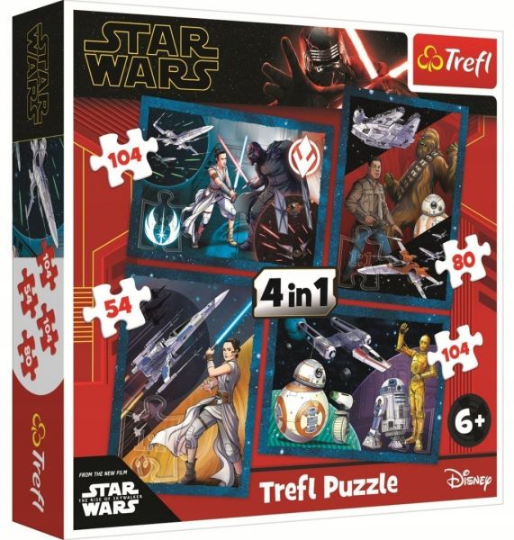 Star Wars Episode IX Feel The Force 4lü 34326 35+48+54+70 Parça