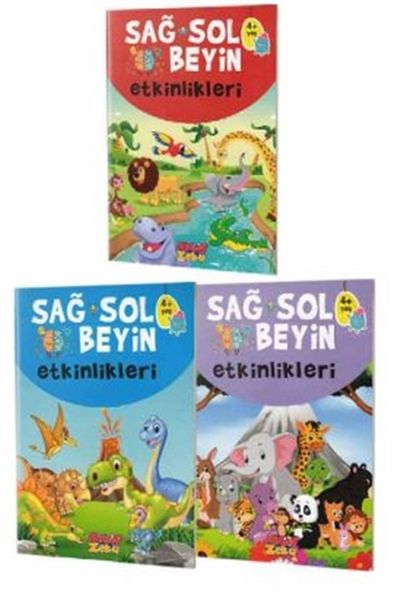Sağ ve Sol Beyin Etkinlikleri Seti 4+Yaş