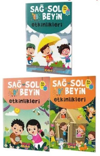 Sağ ve Sol Beyin Etkinlikleri Seti 5+Yaş