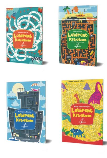 Labirent Kitabım Seti  4 Kitap
