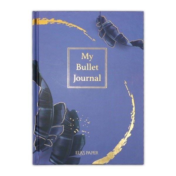 My Bullet Journal Defter Tropikal Mor