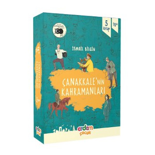 Çanakkalenin Kahramanları Dizisi 5 Kitap Takım