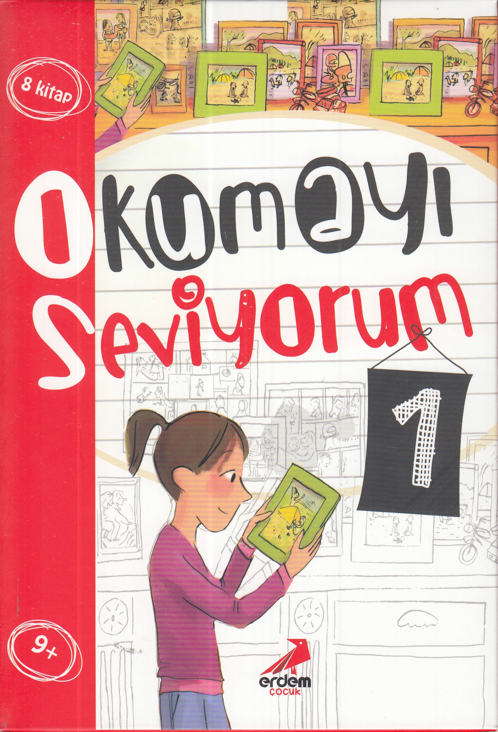 Okumayı Seviyorum 1 Dizisi  8 Kitap