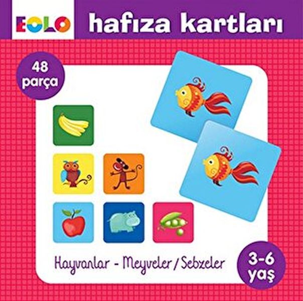 Hafıza KartlarıHayvanlar  MeyvelerSebzeler