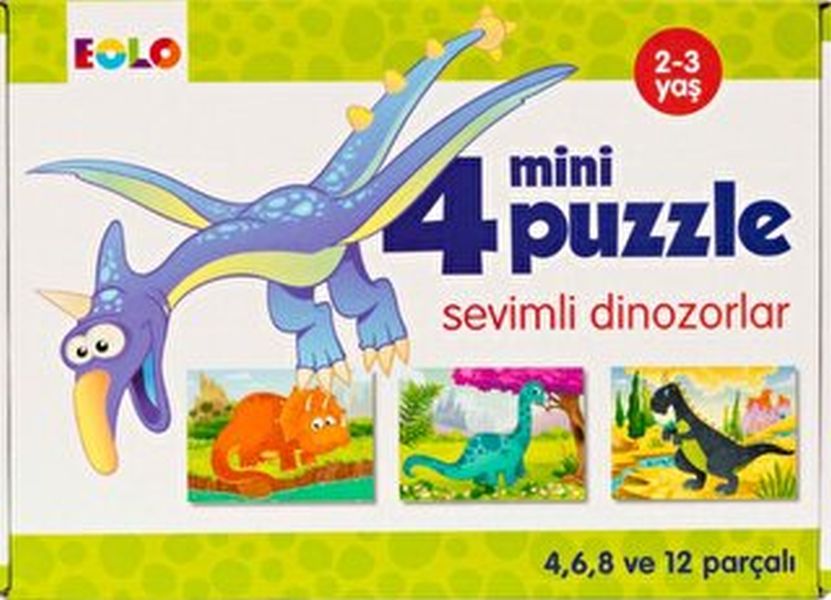 Mini PuzzleSevimli Dinozorlar