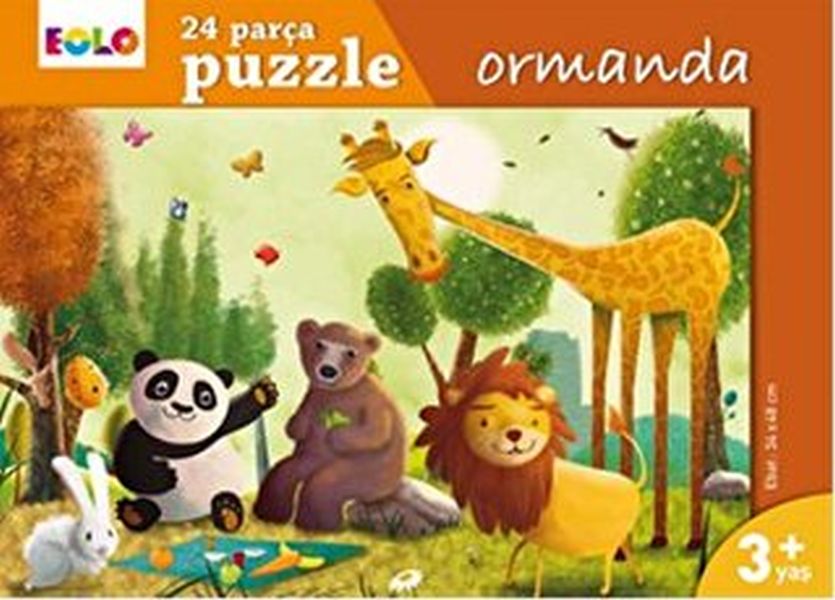 Yer Puzzle24 Parça Puzzle  Ormanda
