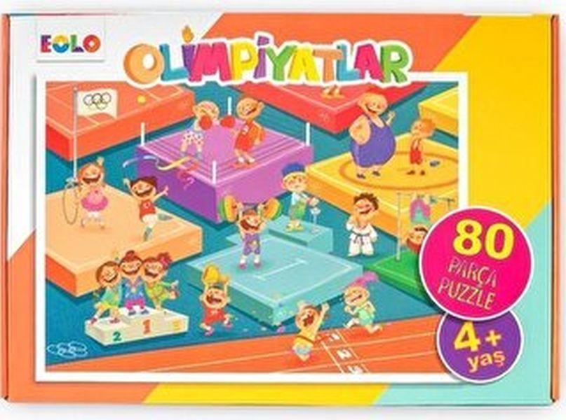 Yer Puzzle80 Parça Puzzle  Olimpiyatlar