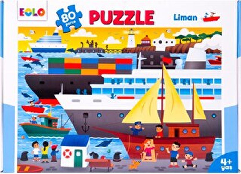 Yer Puzzle80 Parça Puzzle  Liman