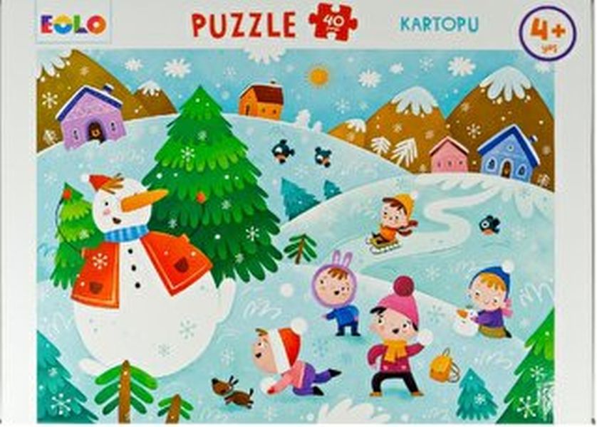 Yer Puzzle40 Parça Puzzle  Kartopu