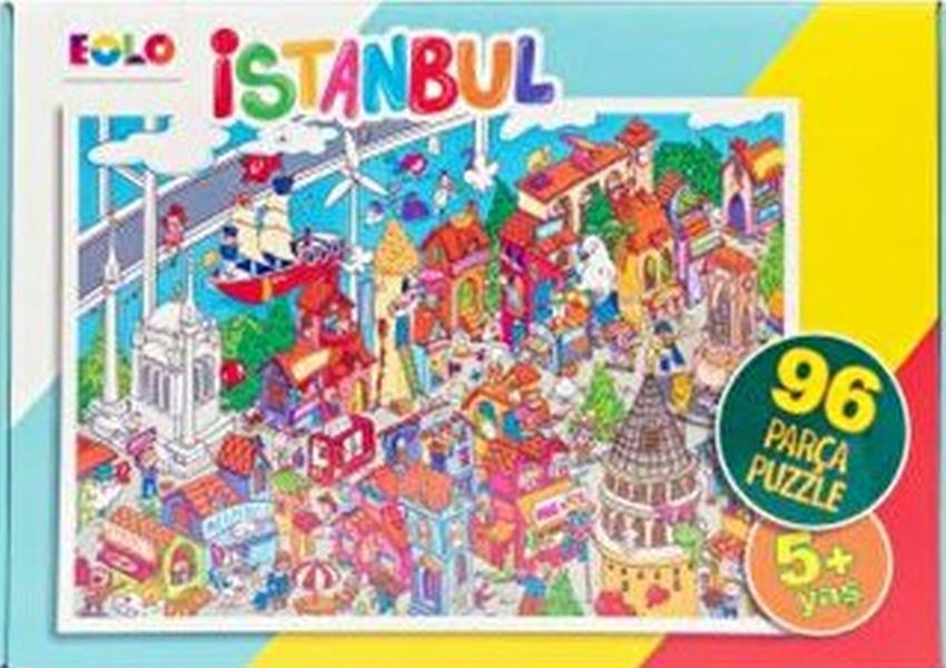 Yer Puzzle96 Parça Puzzle  İstanbul