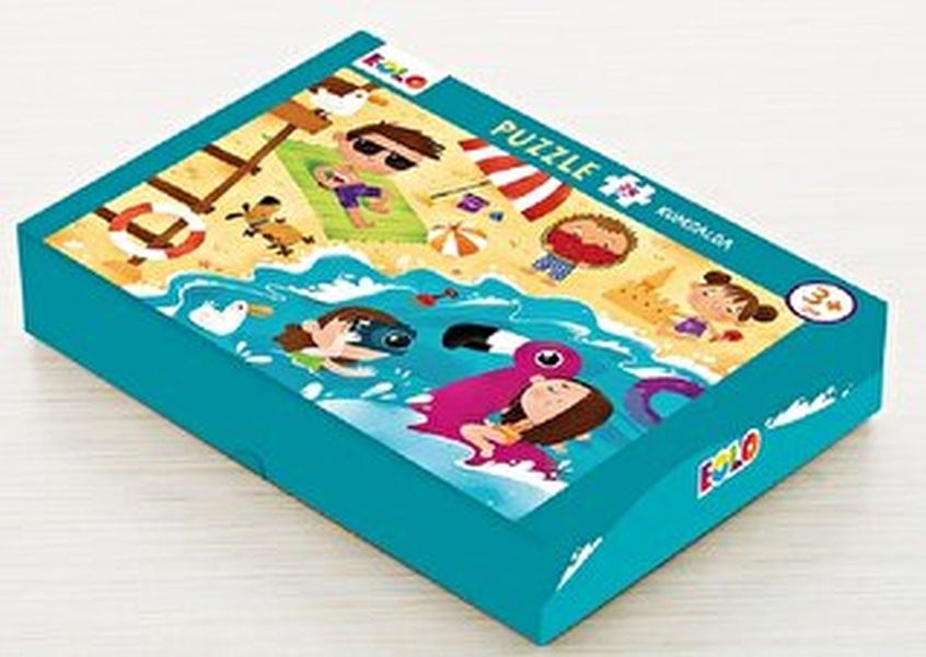 Yer Puzzle24 Parça Puzzle  Kumsalda
