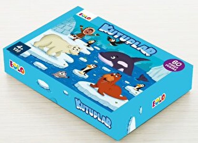 Yer Puzzle60 Parça Puzzle  Kutuplar