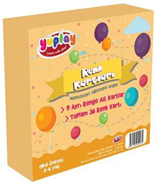 Renk Kartları  36 Kart