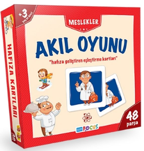 Blue Focus Meslekler  Akıl Oyunu 48 Parça