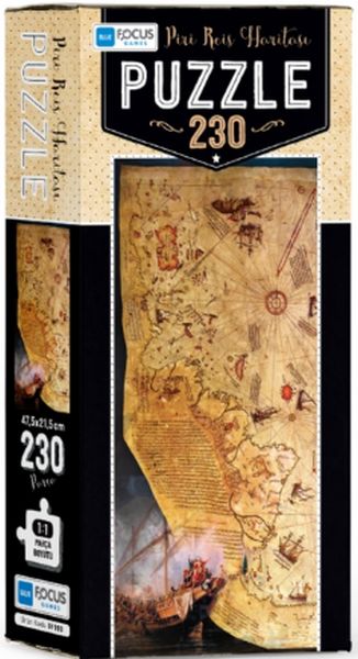 Blue Focus Piri Reis Hatırası  Puzzle 230 Parça