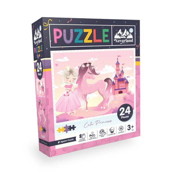 Neverland 24 Pıece  Cute Prıncess Sevimli Prenses