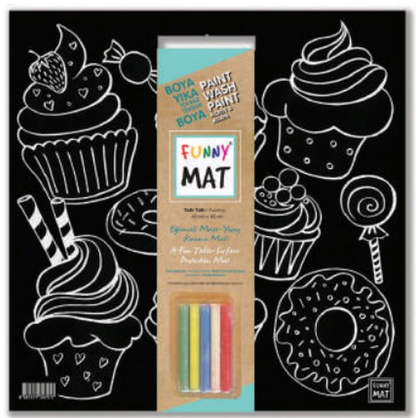 Funny Mat  Tatlı Tatlı 40x40cm