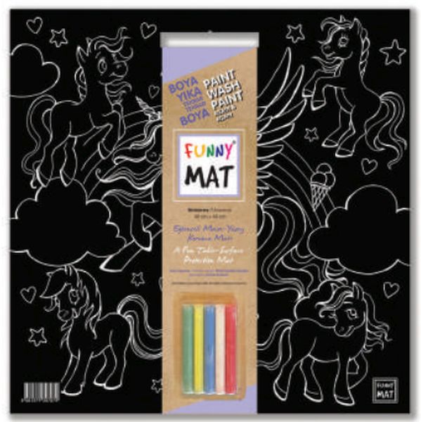 Funny Mat  Unıcorn 40x40cm