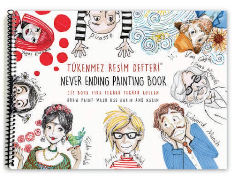 Tükenmez Resim Defteri3 25x35cm