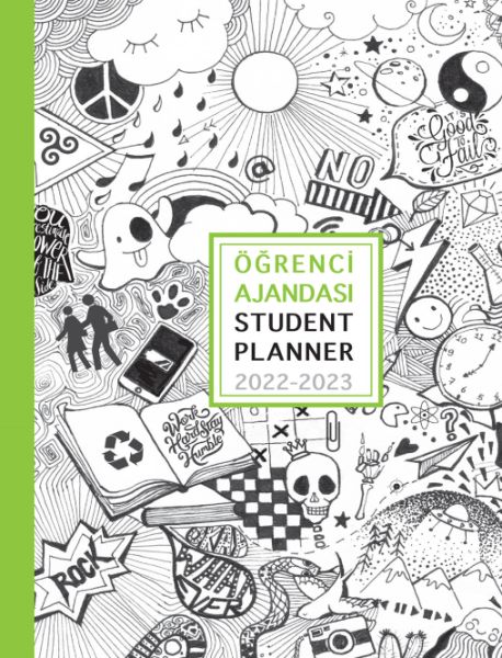 20222023 Öğrenci Ajandası Emoji 16x21cm