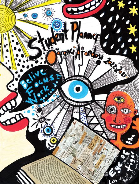 20222023 Öğrenci Ajandası Eyes 16x21cm