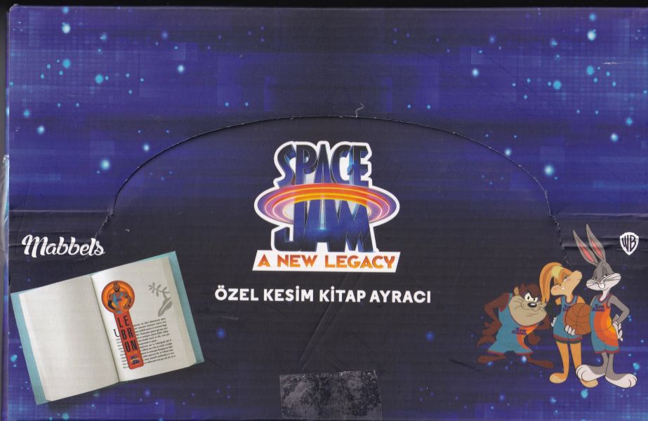 Space Jam Bookmark Kitap Ayracı  40lı