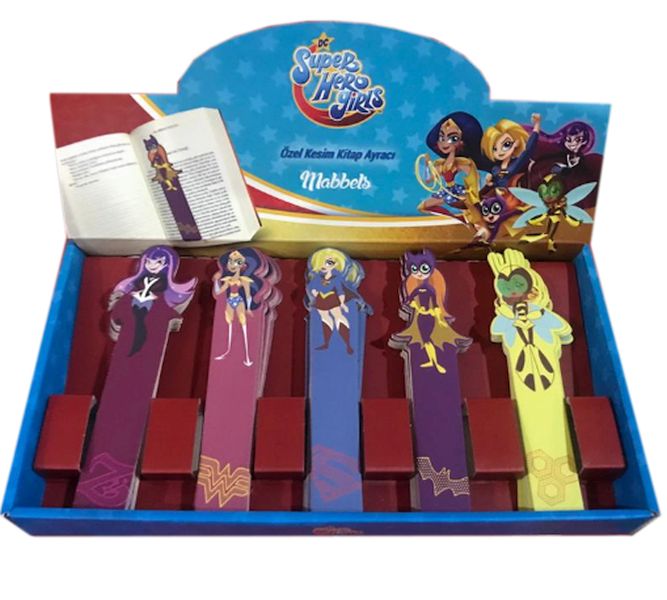 DC Super Hero Girls Bookmark 60lı Display