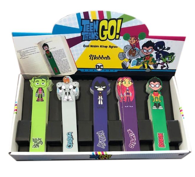 Teen Titans Bookmark 60lı Display