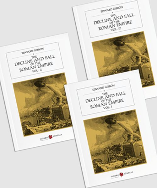 The History Of The Decline And Fall Of The Roman Empire  3 Cilt Takım