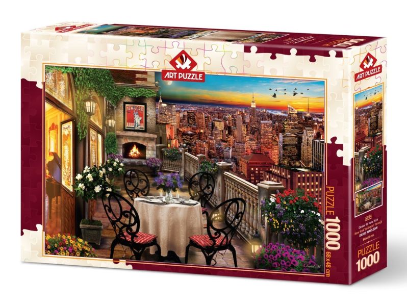 New Yorkta Akşam Yemeği 5184 1000 Parça