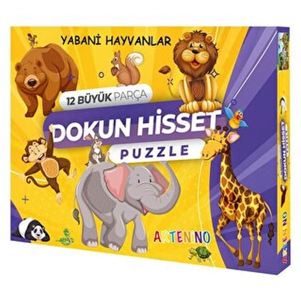Yabani Hayvanlar  Dokun Ve Hisset Puzzle