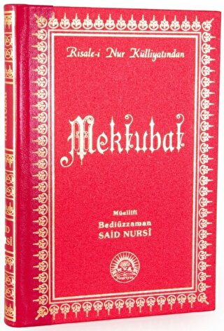 Mektubat Büyük Boy  Sırtı Deri