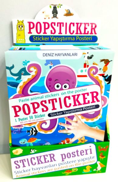 PopstickerSticker Yapıştırma PosteriStand