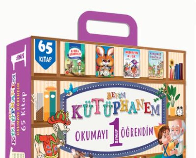 Benim Kütüphanem Okumayı Öğrendim 1 Sınıf 66 Kitap
