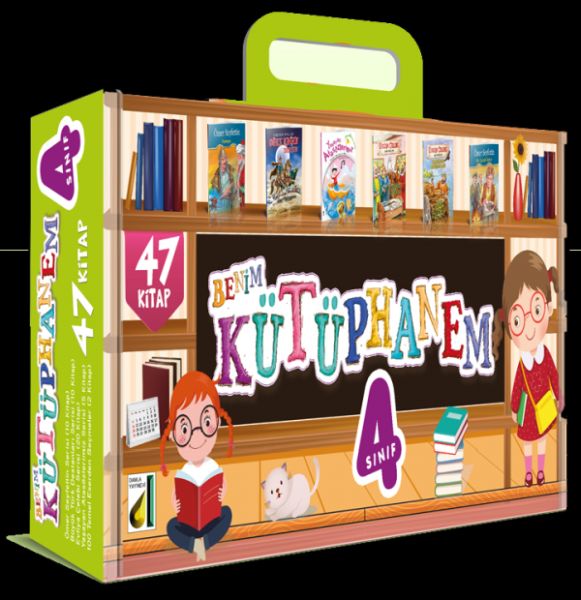 Benim Kütüphanem Seti 4 Sınıf 47 Kitap