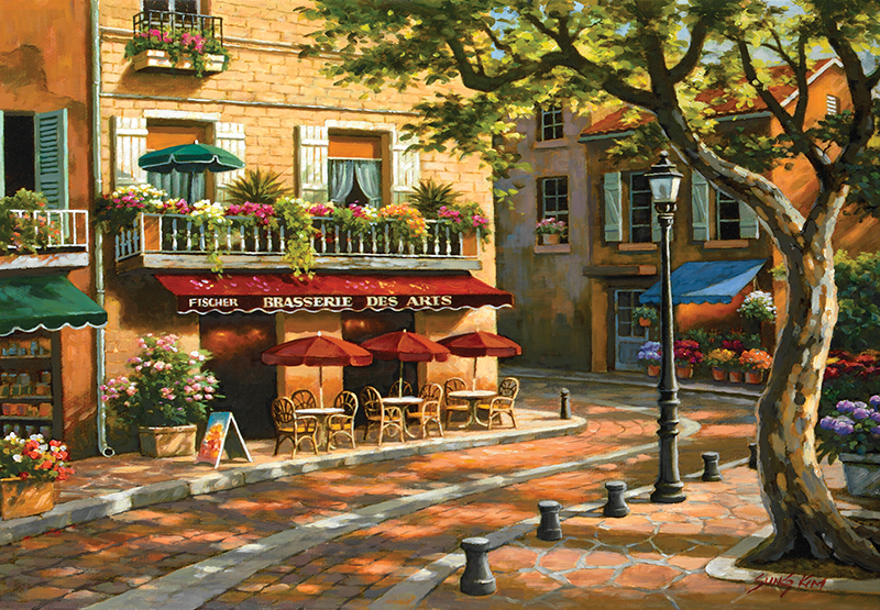 Sanat Kahvesi Puzzle 500 3564
