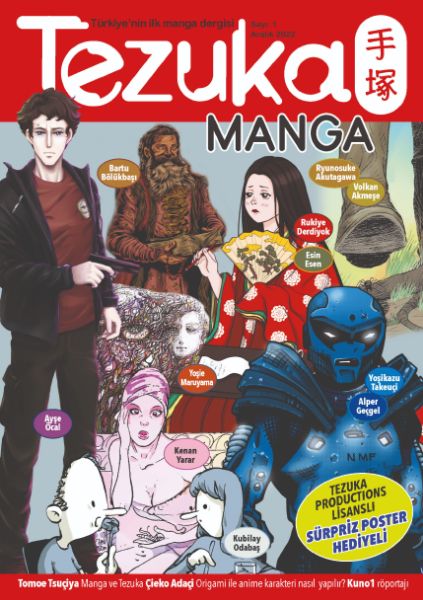 Tezuka Manga Sayı 1  Aralık 2022  Lisanslı Poster Hediyeli